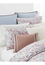 2 Ralph Lauren Melanie Blue Euro Shams 270 NIP