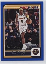 2023-24 Panini NBA Hoops Blue Peyton Watson #91 1oq0