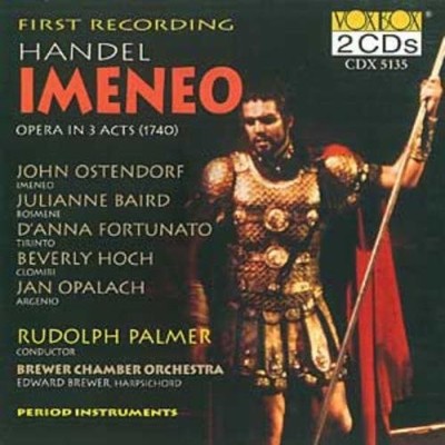 George Frideric Handel Handel: Imeneo (CD) Album