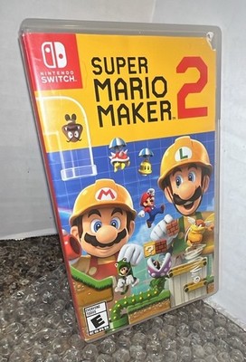 Super Mario Maker 2 - Nintendo Switch Game With Case 2019 Free Shipping