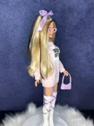 OOAK Barbie Doll Mattel Partial Rerooted Hair Custom Blonde Vintage