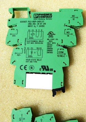 10 Stück PHOENIX CONTACT PLC-BSP-24DC/21
