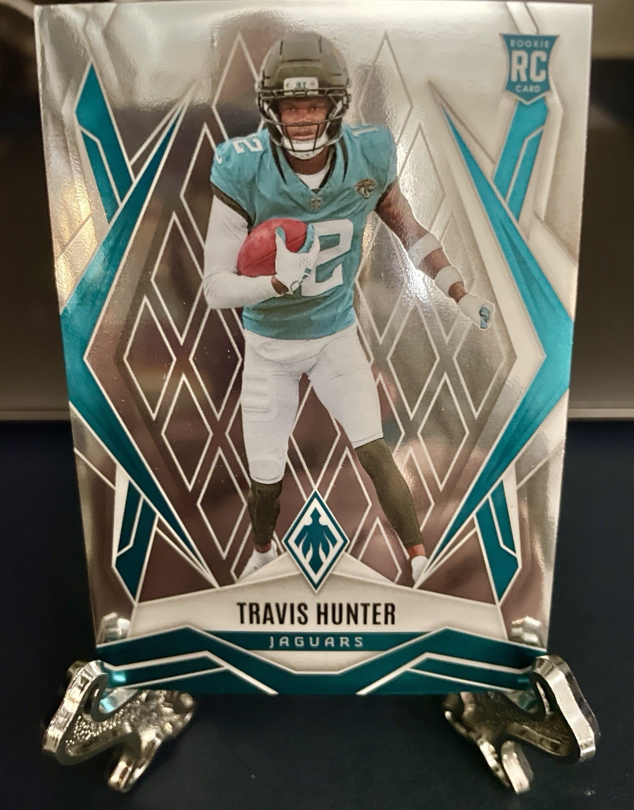 2025 Panini Phoenix Football silver  #157 Travis Hunter RC Free Shipping!