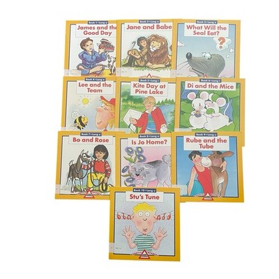 Phonics Readers Long Vowels SET OF TEN  different decodeable books 