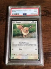 Eevee (Holiday Calendar) 133/165 Snowflake Stamp Cosmos Holo MINT PSA 9