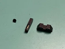 USED MISMATCHED GLOCK NIGHT SIGHTS W SCREW 17 22 23 19 34 21 20 AMERIGLO TRUGLO