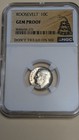 1976 S 10C Roosevelt Dime NGC Certified Gem Proof  — photo 1