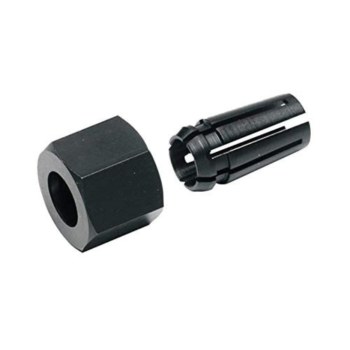 Set De 8 Pinzas De Sujeción Para Fresadora – 6 Adaptadores (6 Mm, 6,35 Mm, 8 Mm) Y 2 Tuercas De 13 Mm – Para Grabado Y Madera