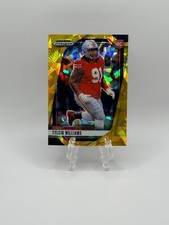 2025 Panini Prizm Draft Picks Tyleik Williams RC Gold Ice #82