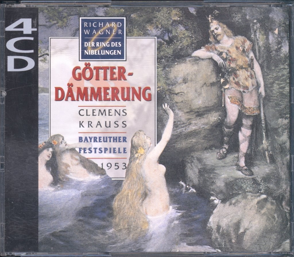 GL100654 Clemens Krauss, Bayreuther Festspiele Wagner: Götterdämmerung CD set