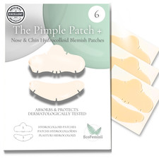 Hydrocolloid Pimple Patches | 6 Nose, Chin Spot & Blemish Stickers | EcoFeminii