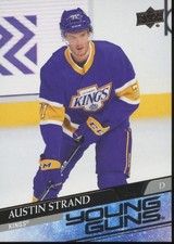 2020-21 Upper Deck Young Guns #722 Austin Strand - Rookie