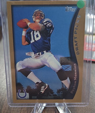 Topps 1998 Draft Picks Peyton Manning Indianapolis Colts #360 Football Card