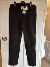 Regatta TRJ510 Prolite Stretch Black Trousers W34 L33 Brand New