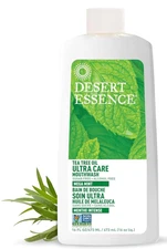 Desert Essence Natural Tea Tree Oil Ultra Care Mouthwash - Mega Mint - 16 Fl Oz 