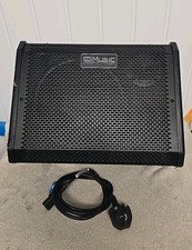 Coolmusic DM80 AMP 80-Watt Electronic Drum Amplifier Keyboard Amplifier with Aux