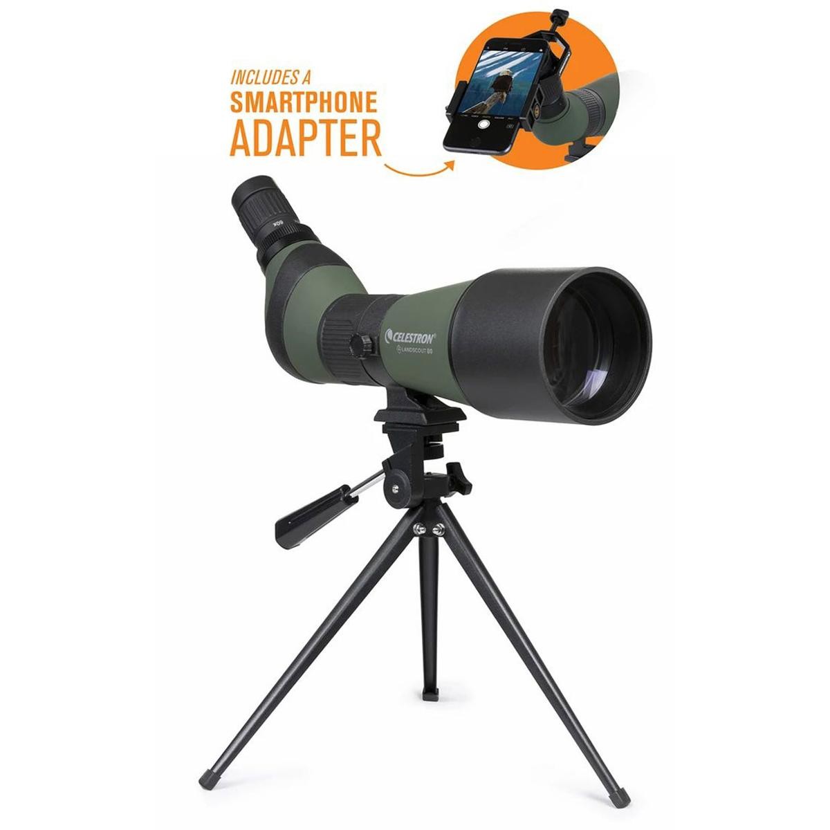 Celestron LandScout 20-60x80mm Spotting Scope with Table-Top