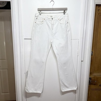 Citizens Of Humanity Libby Jeans weiß Relaxed Bootcut Flare High Rise Gr. 32