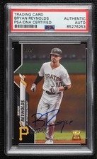 PSA/DNA 2020 Topps Black 54/69 Bryan Reynolds #617 Certified Authentic Auto 06bg