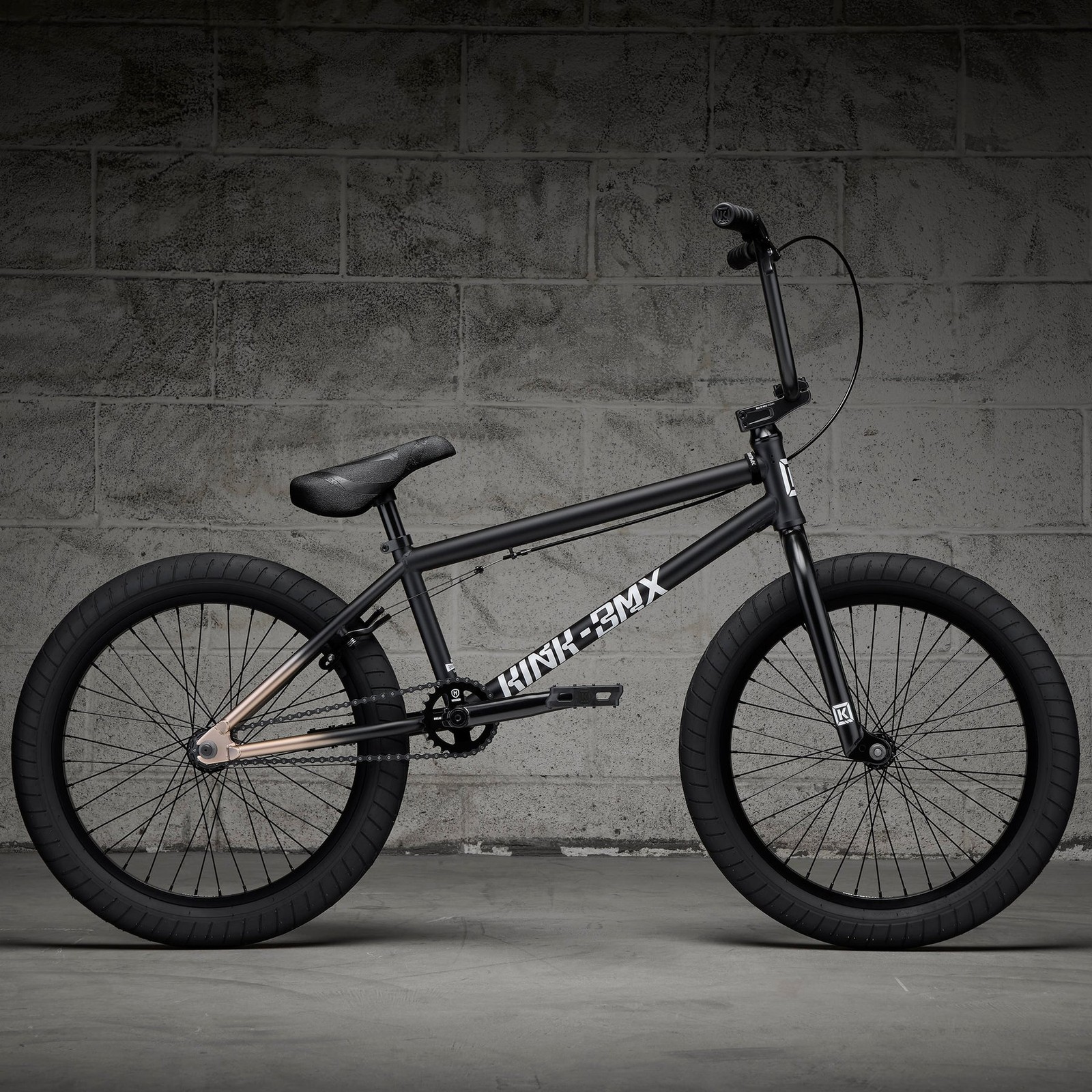 20.25 In Top Tube Black Gold