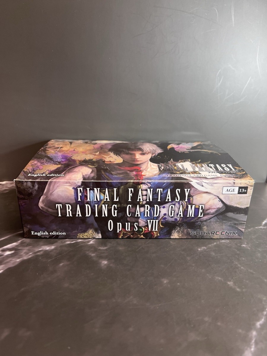 Final Fantasy Trading Card Game Opus VII 7 English Booster Box No