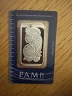 PAMP Suisse Fine Silver Bar 1 Ounce 999.0