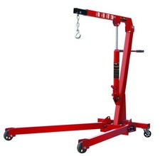 Folding Engine Crane Hoist Lift Stand 1 Ton (1000kg) Garage Workshop Quality 