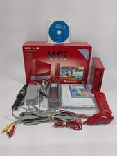 Nintendo Wii Video Game Console RVL-001 Red Special Edition In Box w/ Wii Sports