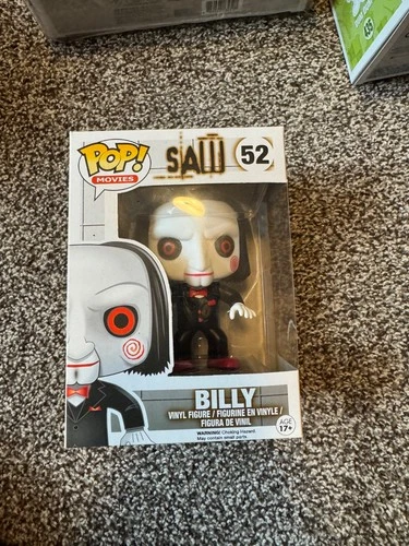 Funko Pop! Movies: SAW - Billy #52 (Original 2015 w/Box Damage)