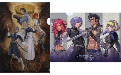 A4 Clear File 2er Set Fire Emblem: Three Houses My Nintendo Store Limited