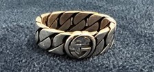 Gucci Interlocking G Ring Sz 15 / US 7.5