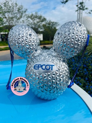 2025 Disney Parks Epcot Spaceship Earth Light Up Popcorn Bucket