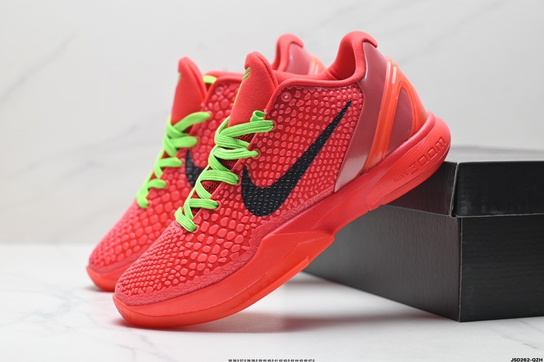 New Nk Kobe 6 Protro Low Reverse Grinch Men's FV4921-600