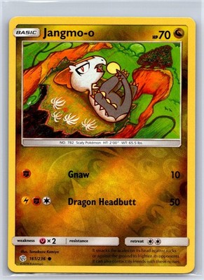 Jangmo-o 161/236 Common Cosmic Eclipse Pokemon Reverse Holo NM/M 611c-33