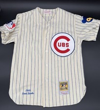 Mitchell & Ness 1969 Ernie Banks Chicago Cubs Wool Jersey #14 Size 40 (M) 100th
