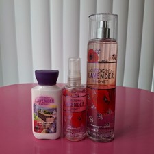 Bath Body Works FRENCH LAVENDER HONEY Fragrance Mist Lotion Set