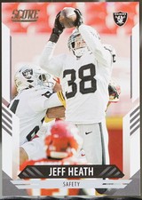 2021 Score #229 Jeff Heath Football VG