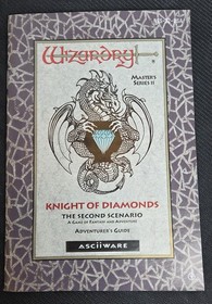 Wizardry: Knight of Diamonds (Nintendo NES) CIB w/Manual, Inserts (NICE!)