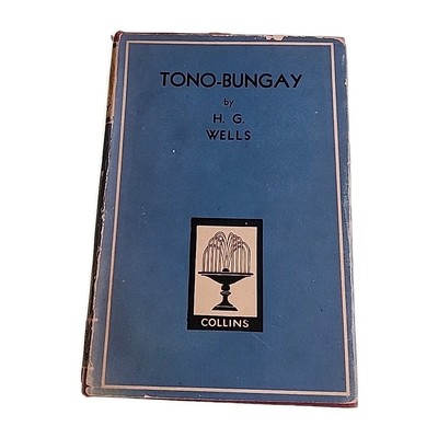 Tono Bungay HG Wells Collins Vintage Hardback Book