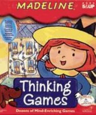 Madeline Thinking Games PC MAC CD kids learn spelling music drawing art games 