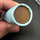 Vintage Cent Roll Coney Island Amusement Pennies 50¢ Wheat Ends OBW UNSEARCHED — photo 2