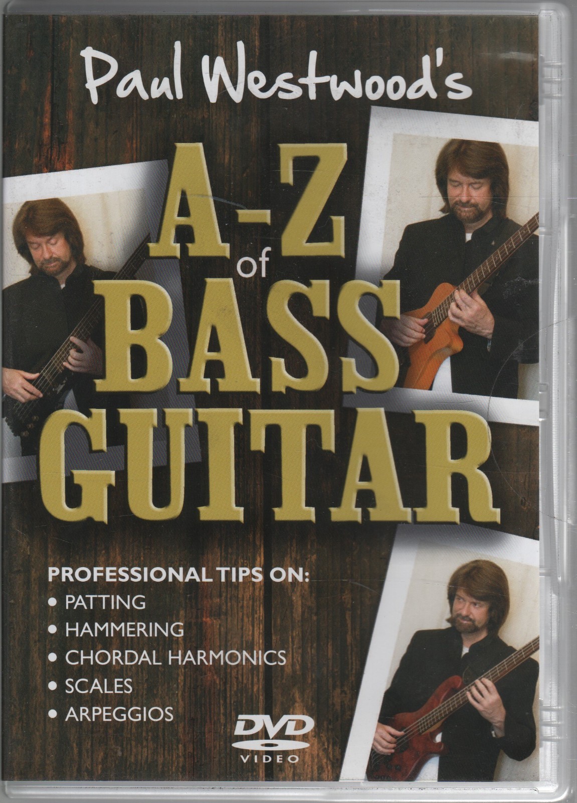 Paul Westwood A-Z Bass Guitar Professional Tips DVD