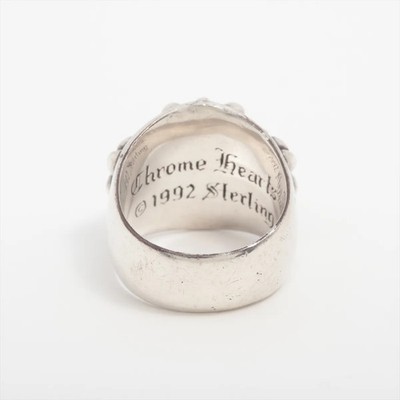 Chrome Hearts Keeper Ring 925 22.7g 18.5 | eBay