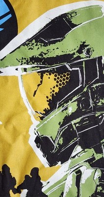 T-shirt Halo Infinite UNSC – Taille L – Vert – Homme – Neuf Avec étiquettes