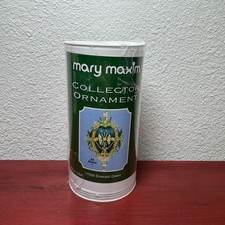 Mary Maxim Collector Ornament Kit 17399 Emerald Green Christmas Craft Decor
