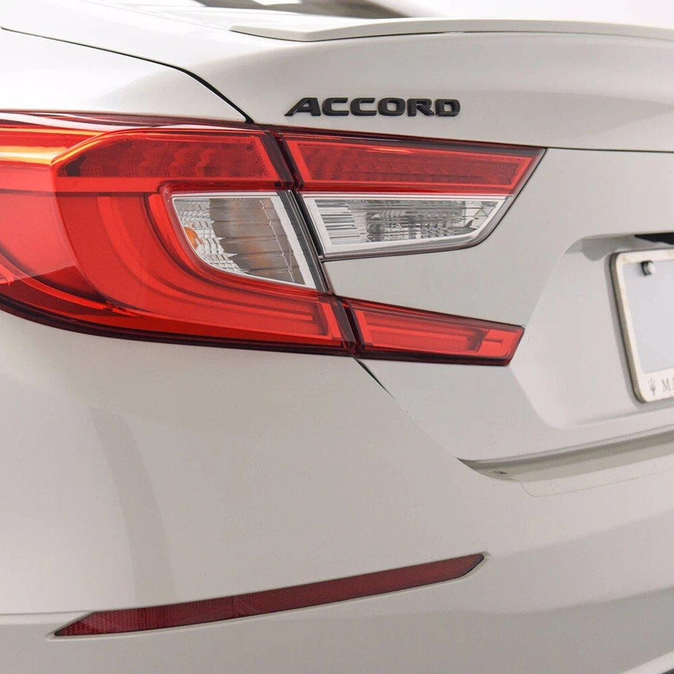 Fit For Honda Accord Sport Logo Luggage Trunk Nameplate Gloss Black Emblem 2022 Foto 2 de 4