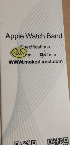 Genuine Apple (2016) PRIDE EDITION Rainbow V stripes SPORT WATCH BAND 42mm NEW - 第 4/4 張圖片