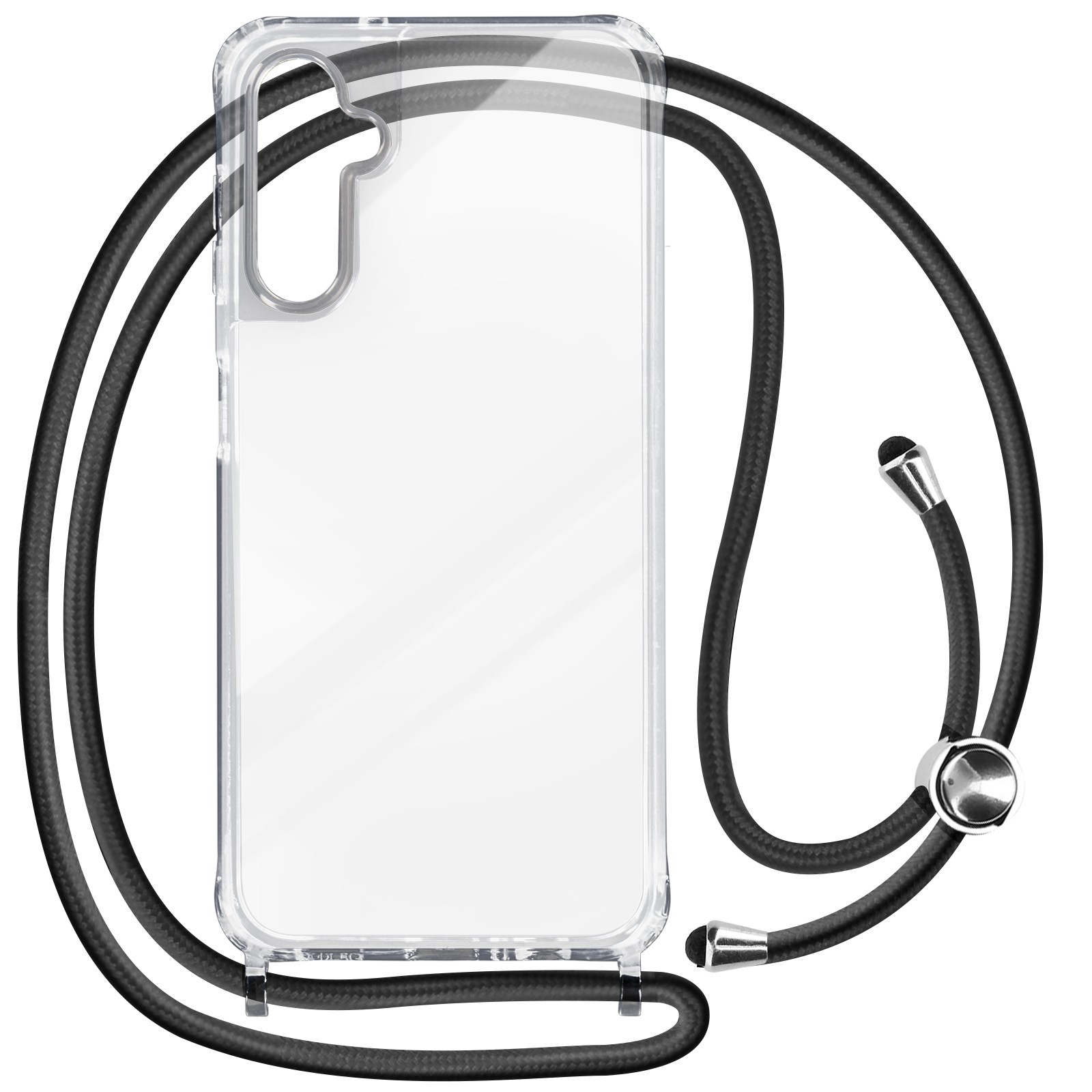 Coque Cordon Galaxy A34 5G Transparente Rigide Haute Qualité