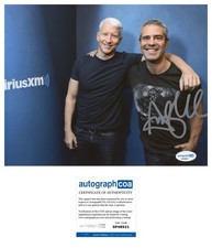 ANDY COHEN SIGNED 8x10 PHOTO AUTOGRAPHED BRAVO TV NEWS HOST GAY ICON - ACOA COA