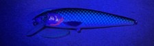 4” Custom Painted Foiled  jerkbait lure ***UV Enhanced***